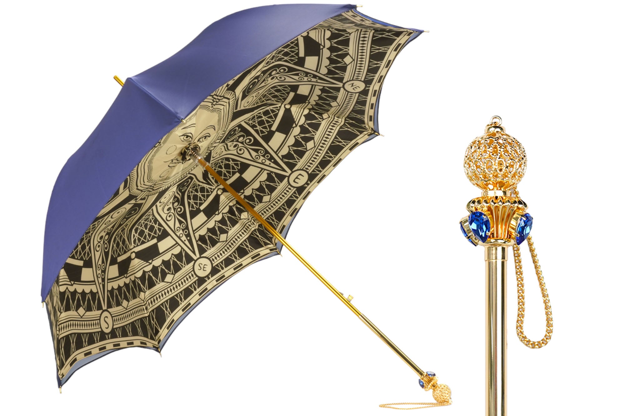 Gold rain deals umbrella