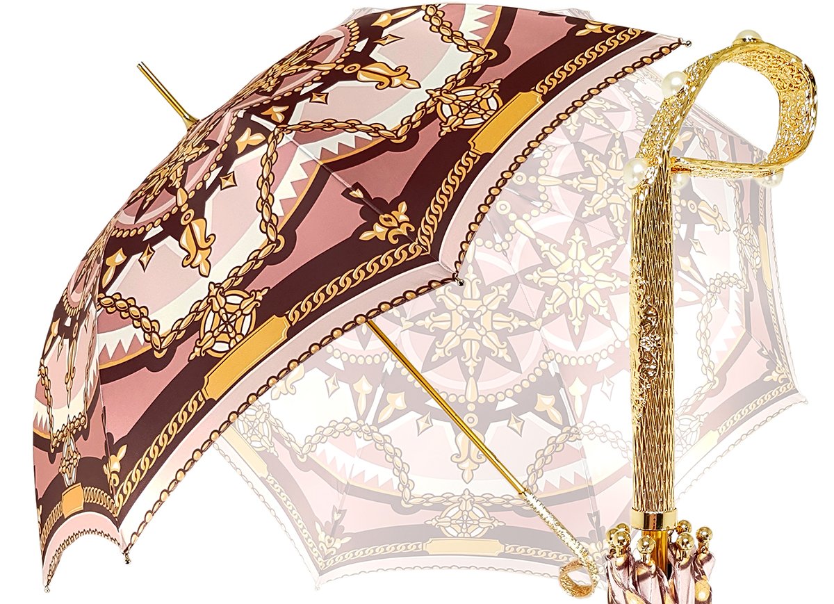 Ombrello grande da donna con manico in Bamboo – ilMarchesato - Luxury  Umbrellas, Canes and Shoehorns