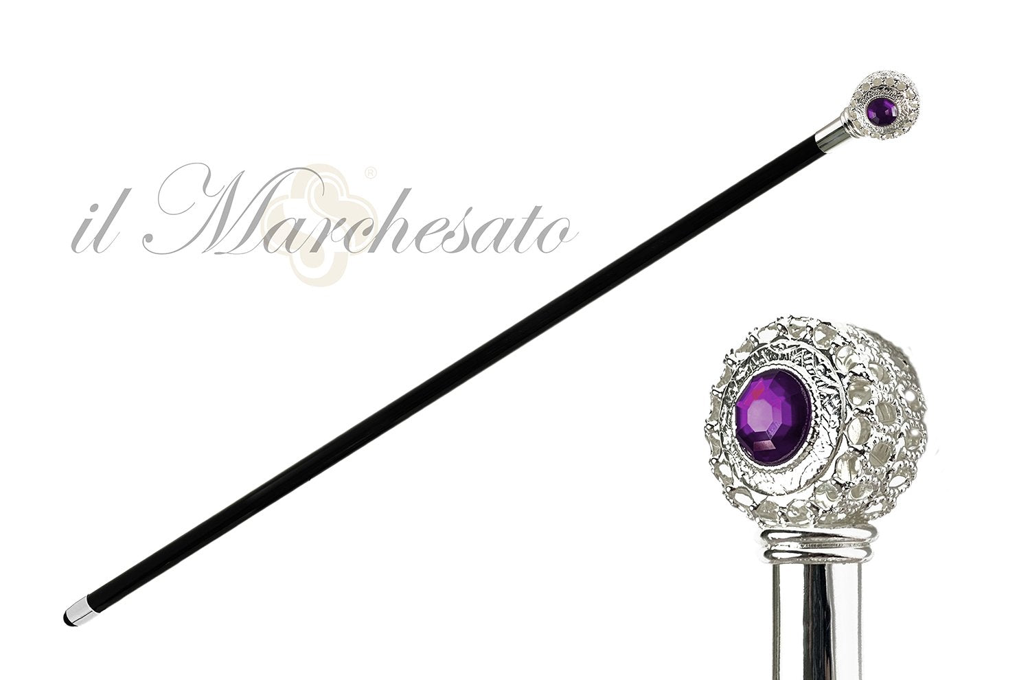 Stunning Swarovski Crystal Rhinestone Walking Stick – ilMarchesato