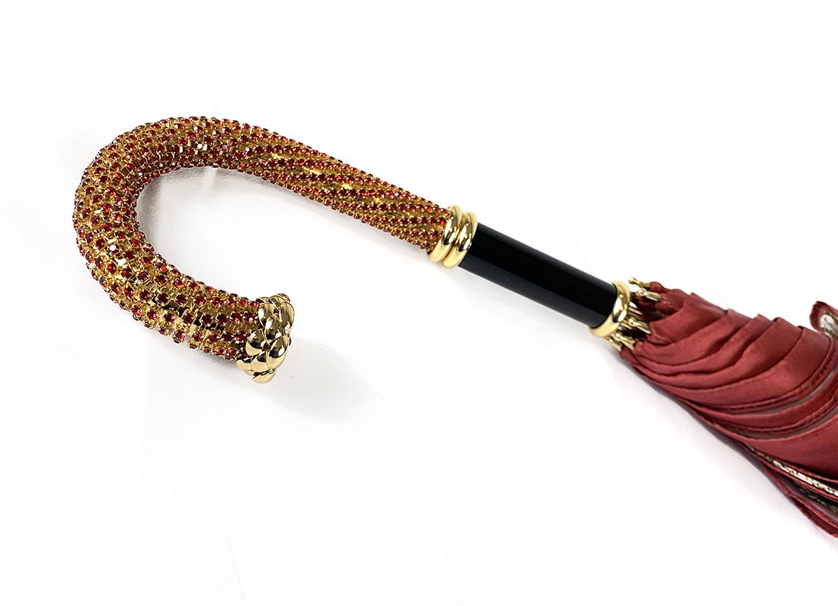Majesty Walking Stick - Handle Rich in Swarovski Crystals – ilMarchesato -  Luxury Umbrellas, Canes and Shoehorns